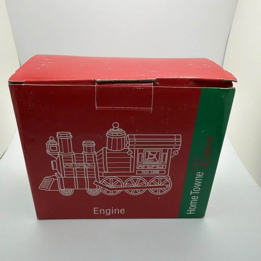 JC Penney 1998 Home Towne Express Train 6 Piece Set Complete with Boxes